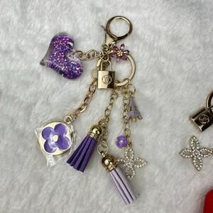 Louis Vuitton authentic charm on keychain bag charm CHOOSE ONE ONLY! Great gift!